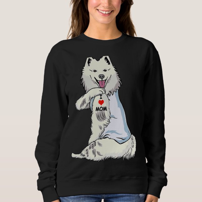 Sudadera Amo a mamá Tattoo Día de la Madre (Anverso)