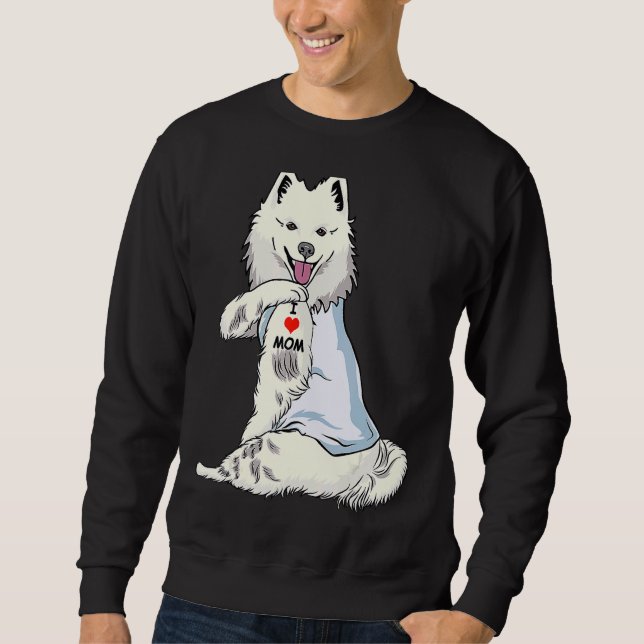 Sudadera Amo a mamá Tattoo Día de la Madre (Anverso)