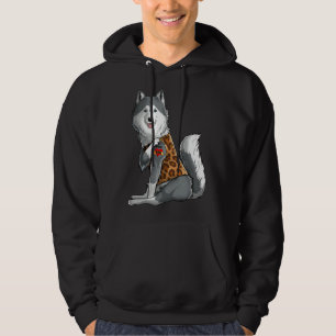 Sudadera Amo a mamá Tattoo Siberian Husky Madre Día de Madr