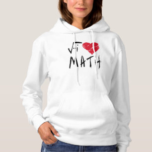Sudadera Amo a Math Hoodie