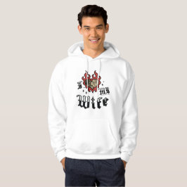 Sudadera Amo a mi esposa - Rojo - DingusDesign 
