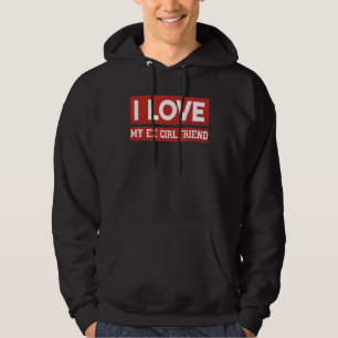Sudadera Amo a mi ex novia 3