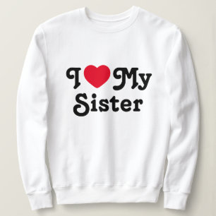 Sudadera Amo a mi hermana