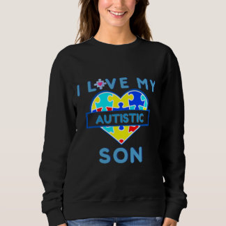 Sudadera Amo A Mi Hijo Autista
