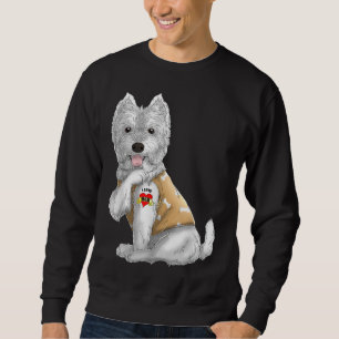 Sudadera Amo a mi mamá Tattoo Dog gracioso día de la madre