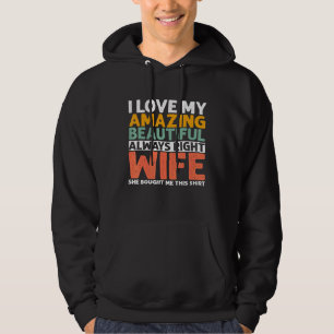 Sudadera Amo a mi maravillosa esposa - 1