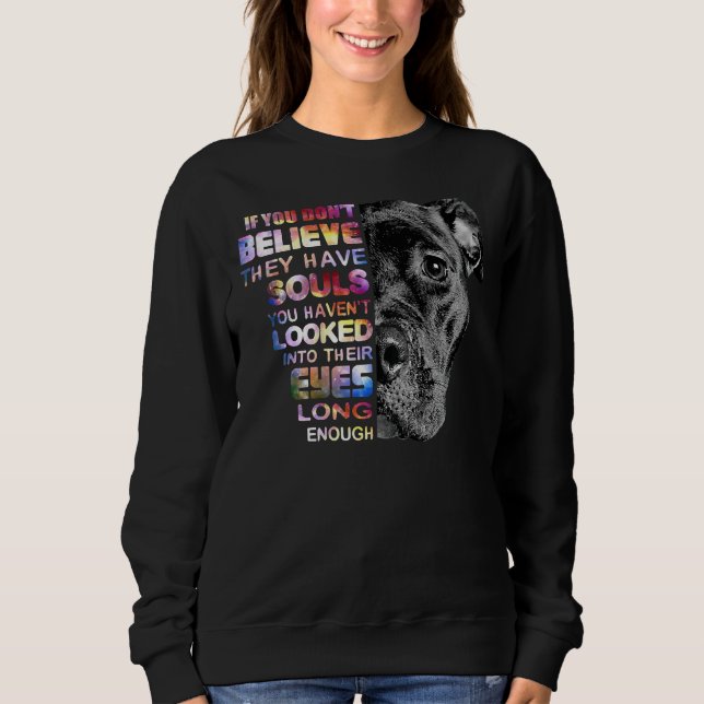 Sudadera Amo A Mi Mujer Pitbull A Su Pitbull (Anverso)