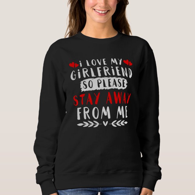 Sudadera Amo a mi novia (Anverso)