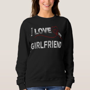 Sudadera Amo a mi novia