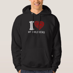 Sudadera Amo A Mi Novia - Corazón A Mi Novia Fu