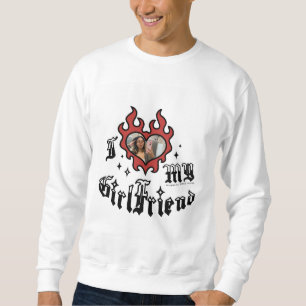 Sudadera Amo a mi novia - Rojo - DingusDesign
