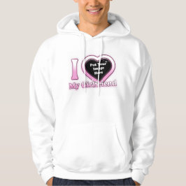 Sudadera Amo a mi novia Valentine T-Shirt, Personalizado de