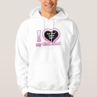 Sudadera Amo a mi novia Valentine T-Shirt, Personalizado de