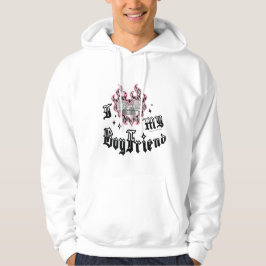 Sudadera Amo a mi novio - Cebra - DingusDesign 