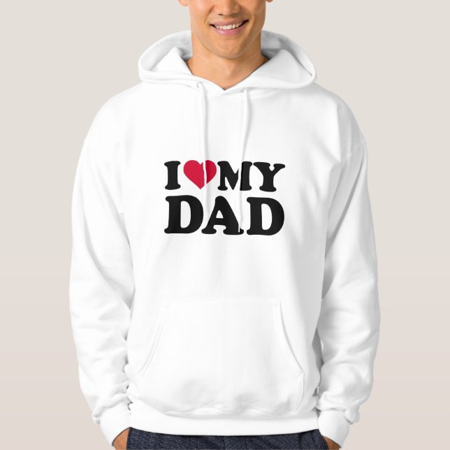 Sudadera Amo a mi papá (Anverso)