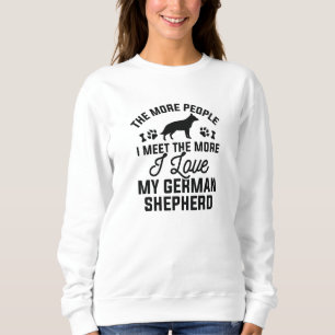 Sudadera Amo a mi pastor alemán