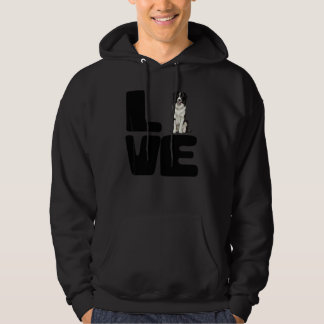 Sudadera Amo a mi perro Border Collie