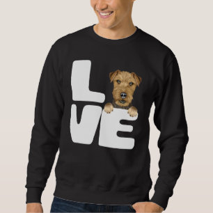 Sudadera Amo A Mi Perro Terrier De Lakeland