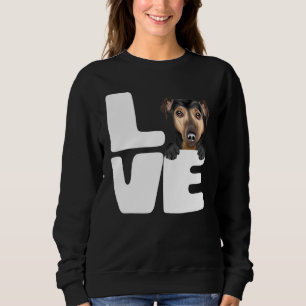 Sudadera Amo A Mi Perro Terrier De Manchester