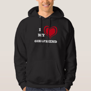 Sudadera Amo a mi Personalizado novia