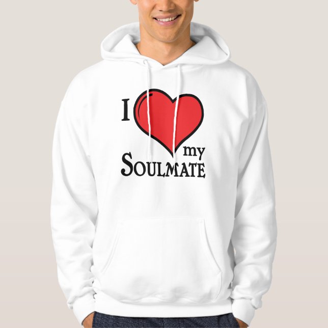 Sudadera Amo a mi Soulmate (Anverso)