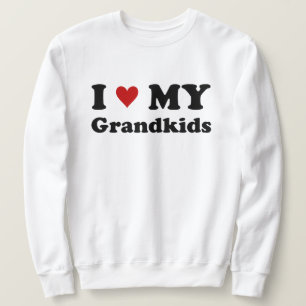 Sudadera Amo a mis nietos