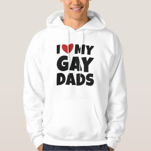 Sudadera Amo a mis papás gays