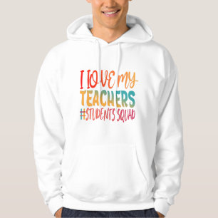 SUDADERA AMO A MIS PROFESORES.
