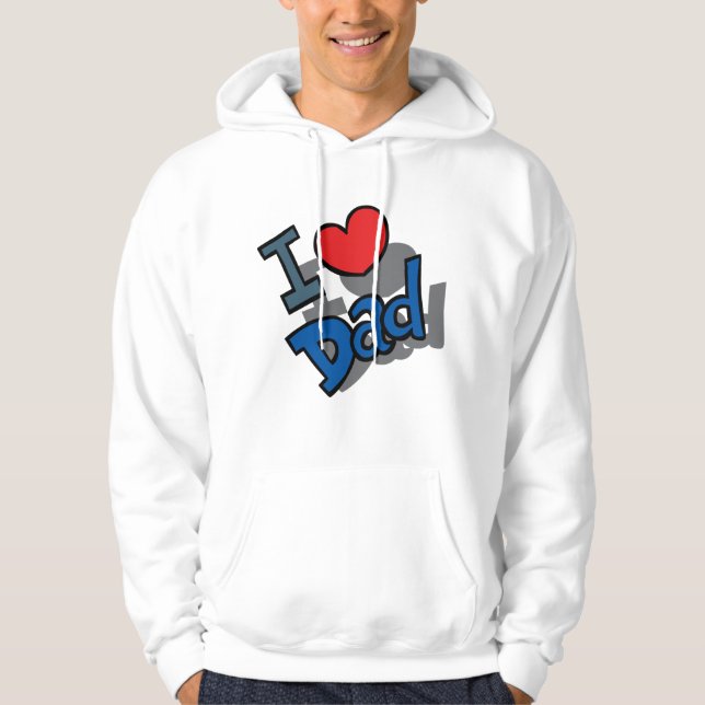 Sudadera Amo a papá (Anverso)