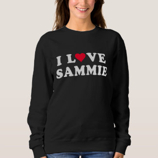 Sudadera Amo a Sammie Matando a Novia y Novia Samm