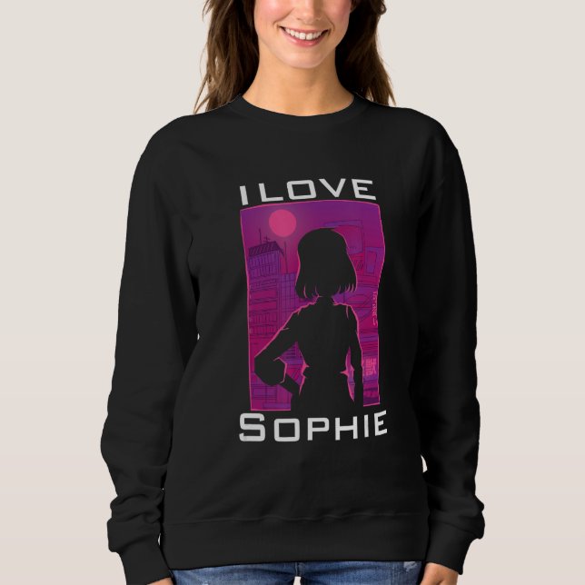 Sudadera Amo a Sophie (Anverso)