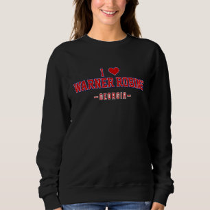 Sudadera Amo a Warner Robins Georgia
