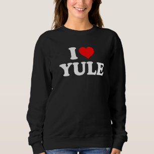 Sudadera Amo a Yule Premium