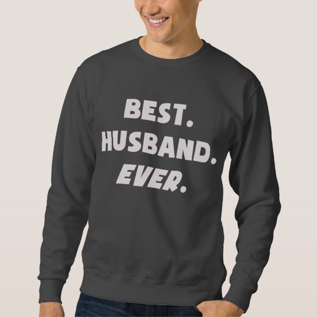 Sudadera Amo Al Mejor Esposo De Mi Mundo (Anverso)