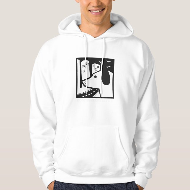 Sudadera amo al perro (Anverso)