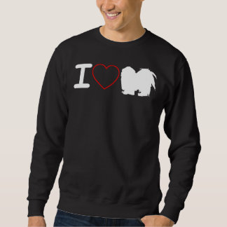 Sudadera Amo al Perro Shih Tzu Me Encanta El Corazón