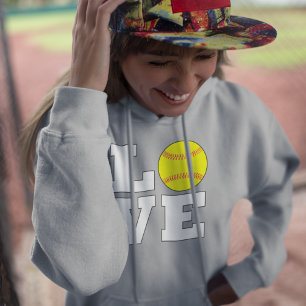Sudadera AMO al softball Fastpitch Softball Player o Coach