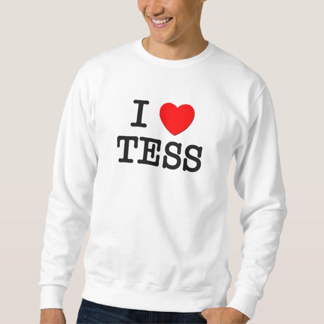 Sudadera Amo al Tess (Anverso)