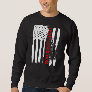 Sudadera Amo América Odio Los Bloqueos De Camisas Funny Usa