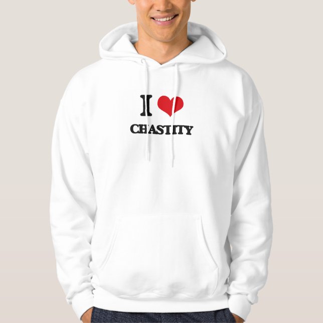 Sudadera Amo castidad (Anverso)