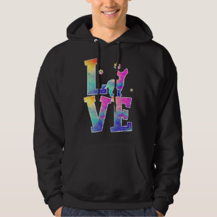 Sudadera Amo Chihuahua Tie Dye Perro Arcoiris