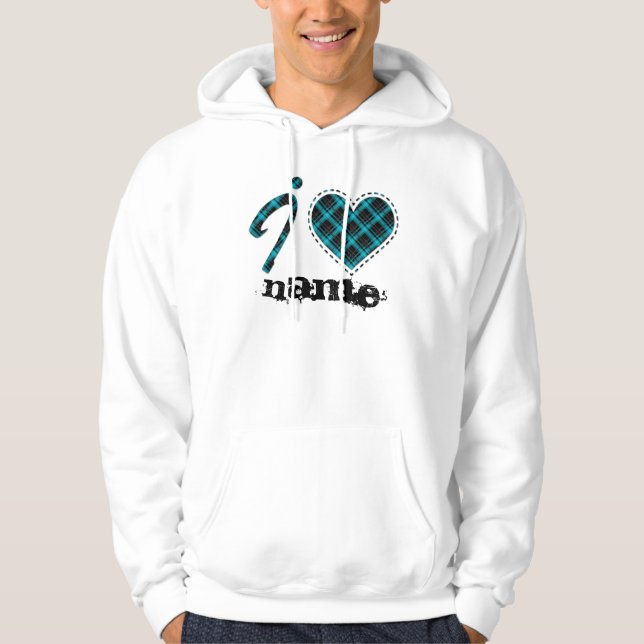 Sudadera Amo... Corazón, manso (Anverso)