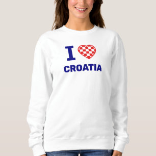 Sudadera Amo Croacia
