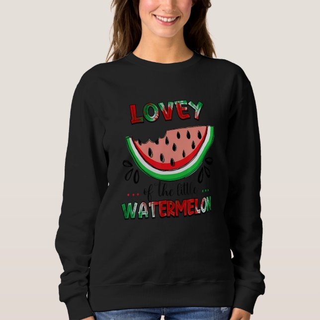 Sudadera Amo De La Pequeña Fama De Verano De La sandía (Anverso)