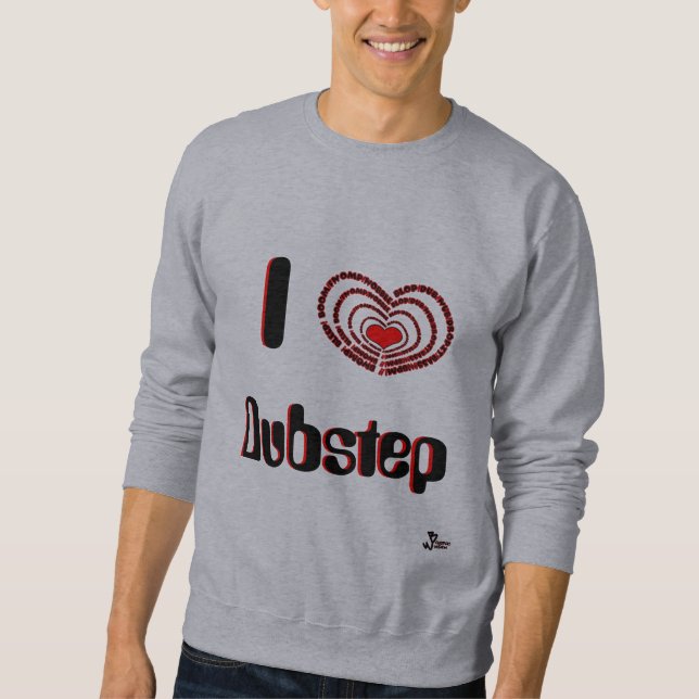 Sudadera Amo Dubstep (Anverso)