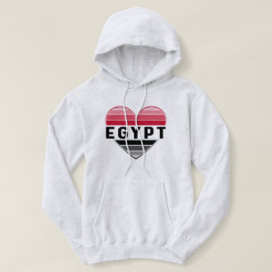Sudadera Amo Egipto, corazón egipcio