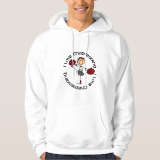 Sudadera Amo el animar de la figura animadora del palillo