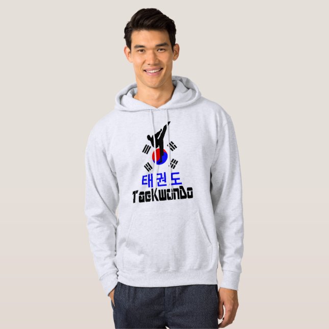 Sudadera ✔ ☯ Amo El Arte Marcial Coreano-TaeKwonDo Debe Ten (Anverso completo)