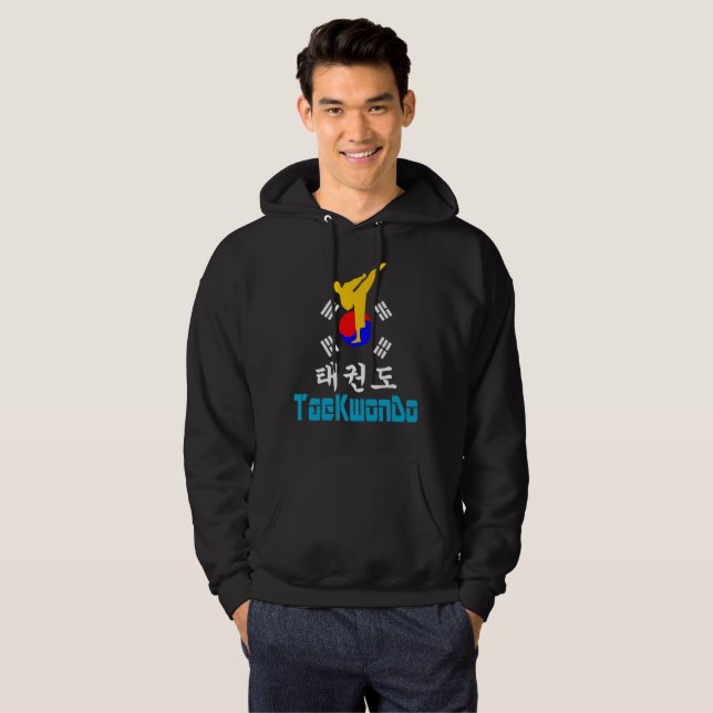Sudadera ✔ ☯ Amo El Arte Marcial Coreano-TaeKwonDo Debe Ten (Anverso completo)