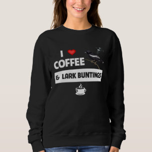 Sudadera Amo el café y los escribanos alondra Colorado Ave
